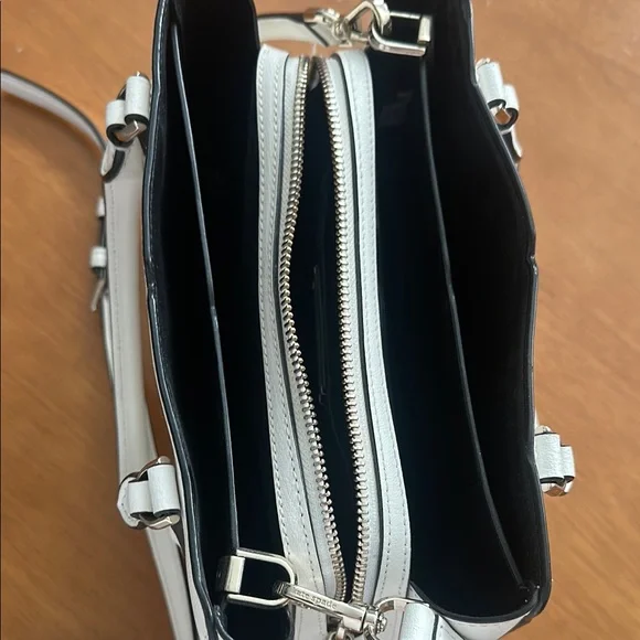 Kate Spade White Satchel with Structured Design - Picture 4 of 6